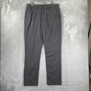 Rohan Pants men's 36x32 Grand Tour Chino Classic Straight Fit Polyamide Gray